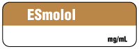 ESmolol mg/mL Anesthesia Label