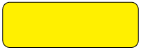 Blank (Yellow) Anesthesia Label