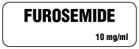 FUROSEMIDE 10 mg/ml Anesthesia Label