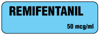 REMIFENTANIL 50 mcg/ml Anesthesia Label