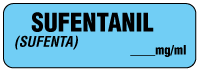 SUFENTANIL (SUFENTA) mg/ml Anesthesia Label