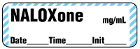 NALOXone mg/ml - Date, Time, Init. Anesthesia Label