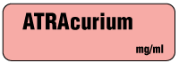 ATRAcurium mg/ml Anesthesia Label
