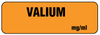 VALIUM mg/ml Anesthesia Label