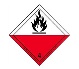Spontaneously Combustible Hazard Class 4