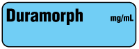 Duramorph mg/mL Anesthesia Label