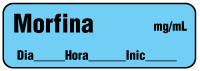 Morfina mg/mL - Date, Time, Init.