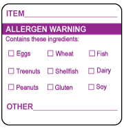 Allergen Warning 2