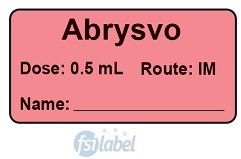 Abrysvo Dose: 0.5 mL/Route: IM 