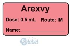 Arexvy Dose: 0.5 mL/Route: IM  Vaccine Label