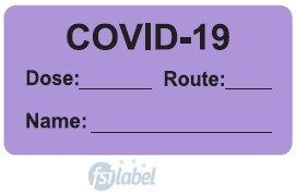 COVID-19 (Blank) Vaccine Label