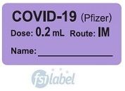 COVID-19 (Pfizer) Dose: 0.2 mL/Route: IM Vaccine Label