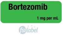 Bortezomib 1 mg per mL Syringe Label