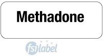 Methadone Syringe Label