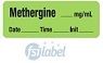 Methergine mg/mL - Date, Time, Init. Syringe Label