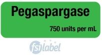Pegaspargase 750 units per mL Syringe Label