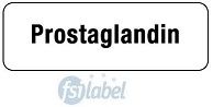 Prostaglandin Syringe Label