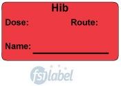 Hib  Vaccine Label