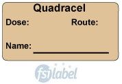 Quadracel Vaccine Label