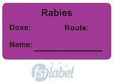 Rabies  Vaccine Label