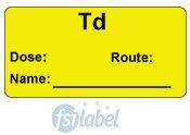 Td Vaccine Label
