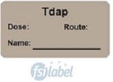 Tdap Vaccine Label