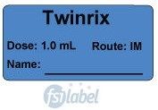 Twinrix 1.0 mL Vaccine Label