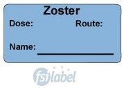 Zoster  Immunization Label