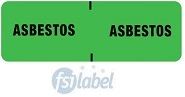 Asbestos (Green) Label