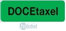 Docetaxel Syringe Label