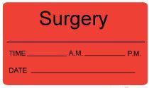 Surgery ___  /Time ____ / Date ____ Label
