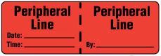Peripheral Line Label