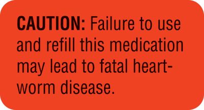 CAUTION: FAILURE TO USE AND REFILL THIS MEDICATION CAUTION: FAILURE TO USE AND REFILL THIS MEDICATION