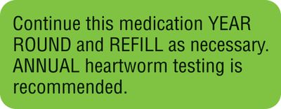 CONTINUE THIS MEDICATION YEAR ROUND CONTINUE THIS MEDICATION YEAR ROUND