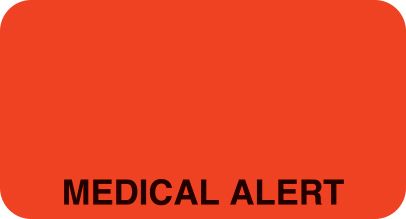 MEDICAL ALERT Label