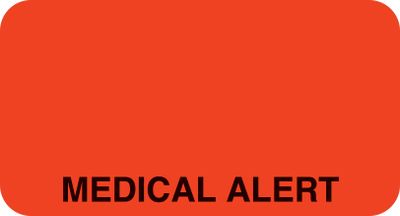 MEDICAL ALERT Label