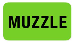 Muzzle Label Muzzle Label