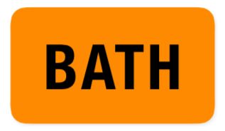 Bath Label Bath Label