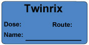 Twinrix Immunization Label