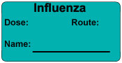 Influenza  Immunization Label