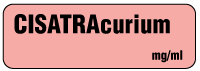 CISATRAcurium mg/ml Anesthesia Label