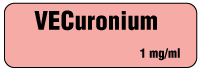 VECuronium 1 mg/ml Anesthesia Label