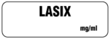 LASIX mg/ml Anesthesia Label