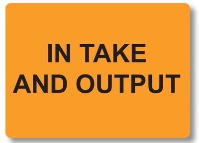 In Take and Output