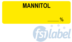 Mannitol ____%