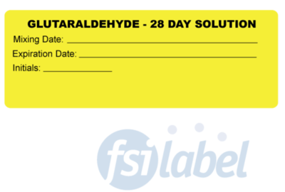 Glutaraldehyde - 28 Day Solution