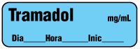 Tramadol mg/mL - Date, Time, Init.