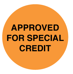 Approved For Special Credit