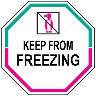 Keep From Freezing (Octagon Shape)