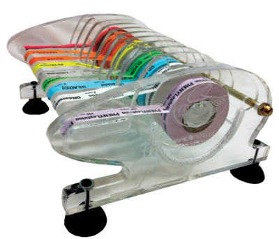 ARGO™ Value Kit: Single-Tier Desktop Anesthesia Tape Dispenser + 10 Rolls of Tape